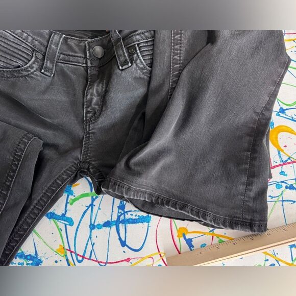 Rock Revival Flare Gia Black jeans SZ 28 X 30 - Picture 9 of 13